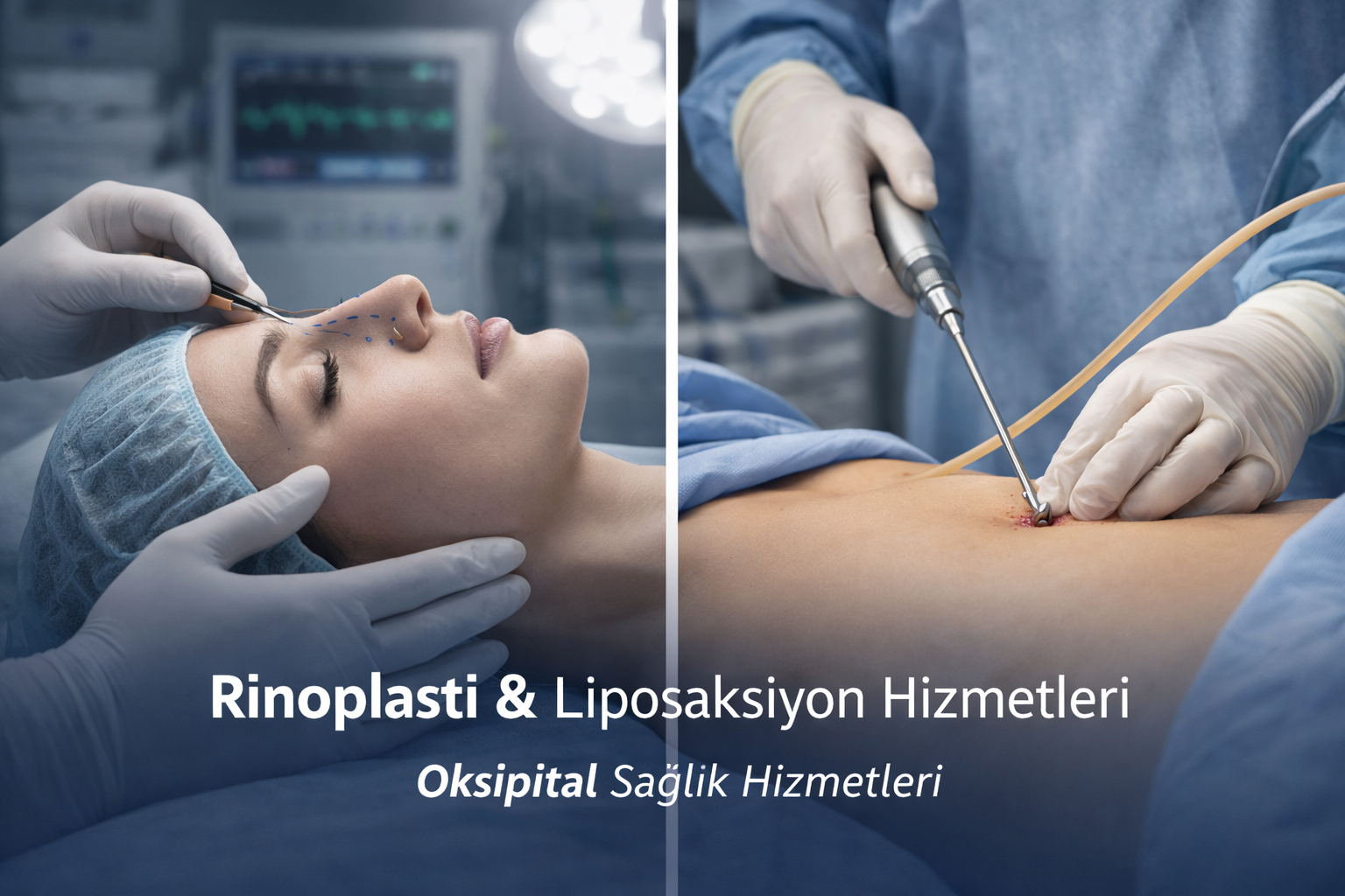 Rinoplasti ve Liposaksiyon (Cerrahi)  Hizmetleri